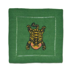 Tibetan Tiger Cocktail Napkins (4)