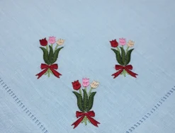 Tulip Bouquet Dinner Napkins (4)