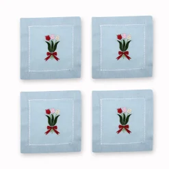 Tulip Cocktail Napkins (4)