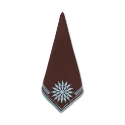 Turquoise Necklace Dinner Napkins (4)