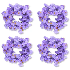 Violet Napkin Rings (4)
