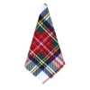 White Plaid Napkins (4)