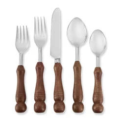 Wood Handle Flatware