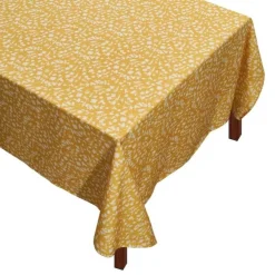Yellow Floral Tablecloth
