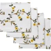 Yellow Flower Napkins (4)