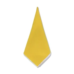 Yellow Linen Dinner Napkins (4)