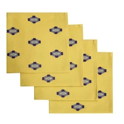 Yellow Provençal Napkins (4)
