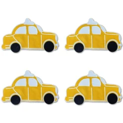 Yellow Taxi Cocktail Napkins (4)