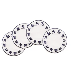 Zodiac Wheel Cocktail Napkins (4)