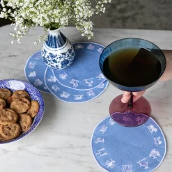 Zodiac Wheel Cocktail Napkins (4)